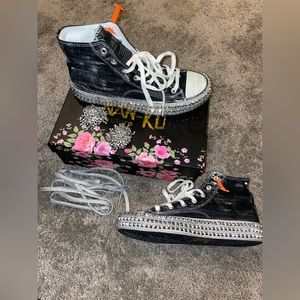 NAN-KU Couture high tops